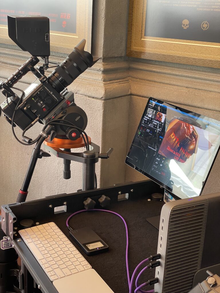RED Camera and iodyne Pro Data storage setup