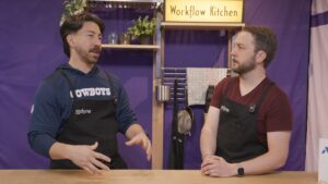 Dallas Cowboys Director of Creative video is a guest in iodyne's Workflow Kitchen show