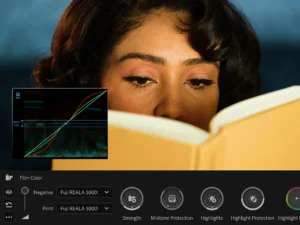 User interface of Adobe Premiere Color Mode